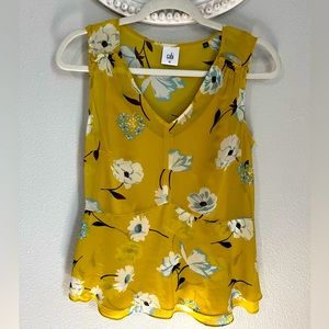 Sleeveless Ruffle Blouse with cami